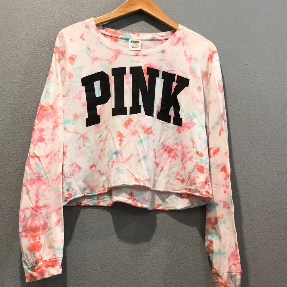 Pink Victoria Secret Crop Top